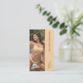 フォトビーチビキニバリスタダブルナンバーコーヒー ロイヤリティカード (スタンド正面)