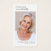 フォトビーチメモリアル祈りの言葉カード (正面)