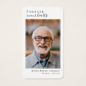 フォトビーチメモリアル祈りの言葉カード (正面)