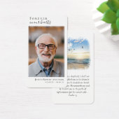 フォトビーチメモリアル祈りの言葉カード (デスク)