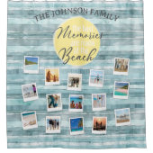 フォトビーチ シャワーカーテン (正面)