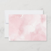 フォトピお洒落ックドラゴン赤ちゃんシャワー サンキューカード (裏面)