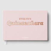 フォトピエレガントンク誕生日キンセアニェラ ゲストブック (正面)