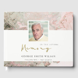 フォトピンクのダスキーバラ金ゴールド瑪瑙悔やみや弔慰記念碑 ゲストブック