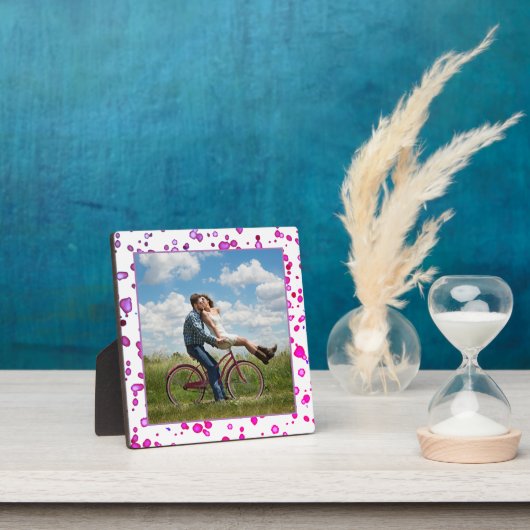 フォトピンクの水色ドットを追加 フォトプラーク (インサイチュ)