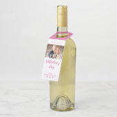 フォトピンクスクリプト |ビッグモダンラブ文字 ボトルネックタグ (アングル)