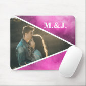 フォトピンクモノグラム マウスパッド (マウス)