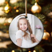 フォトピンク宗教十字少女ファースト・コミュニオン セラミックオーナメント