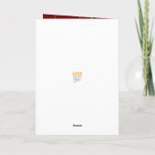 フォトピースラブジョイ引用文スクリプト金ゴールドスターモダン シーズンカード (裏面)