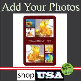 フォトファミリコラージュテンプレート マグネット