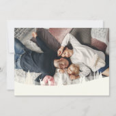 フォトファミリーホリデーズクリスマスウィンターシーン シーズンカード (正面)