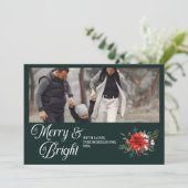フォトファミリーメリーと明るいクリスマス シーズンカード (スタンド正面)