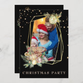 *~*フォトファミリー企業のAP20クリスマスパーティーイン 招待状 (正面/裏面)