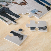 フォトファミリー記念碑(5枚) ジグソーパズル (側面)