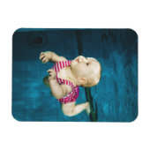 フォトファミリーKeepsakeテンプレート独自の マグネット (横)