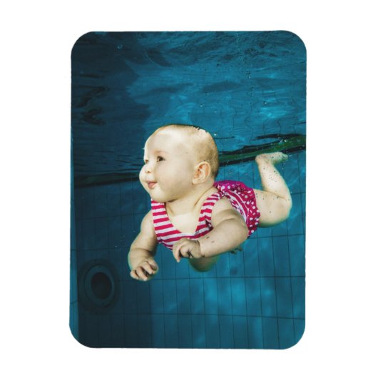 フォトファミリーKeepsakeテンプレート独自の マグネット (縦)