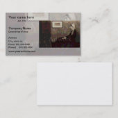 フォトファントム背景テンプレート 名刺 (正面/裏面)