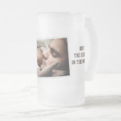 フォトファーザーズ日 フロストグラスビールジョッキ (正面右)