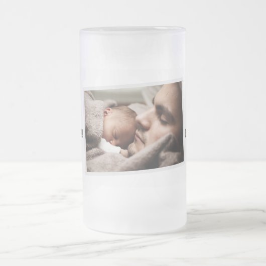 フォトファーザーズ日 フロストグラスビールジョッキ (中央)