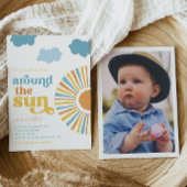 フォトファーストのまわりにトリップザサン招待状 招待状