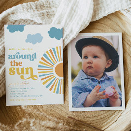 フォトファーストのまわりにトリップザサン招待状 招待状