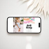 フォトファーストフィエスタ誕生日招待状 招待状