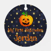 フォトファースト・ハロウィーン両面1番目の写真 メタルオーナメント (裏面)