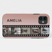 フォトフィルムストフェイクリップピグラデーションンクパーソナライズされた Case-Mate iPhoneケース (裏面(横))