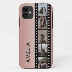 フォトフィルムストフェイクリップピグラデーションンクパーソナライズ iPhone 11 ケース