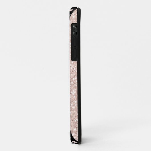 フォトフィルムストリップピフェイクンクグリッターパーソナライズされた Case-Mate iPhoneケース (裏面/左)