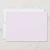 フォトフェアリー最初の魅惑されたウッドランド1歳の誕生日 招待状 (裏面)