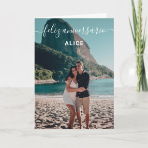 フォトフェリズアニヴェサリオ誕生日カード カード