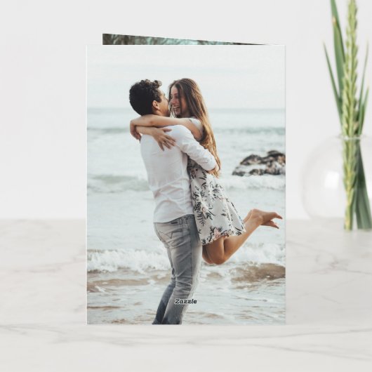 フォトフェリズクンプレーノス誕生日カード カード (裏面)