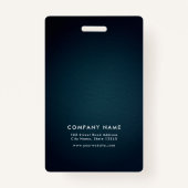 フォトフォトグラファーのプレスバッジ バッジ (裏面)