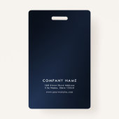 フォトフォトグラファーのプレスバッジ バッジ (裏面)