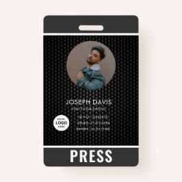 フォトフォトグラファーのプレスバッジ バッジ