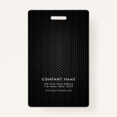 フォトフォトグラファーのプレスバッジ バッジ (裏面)