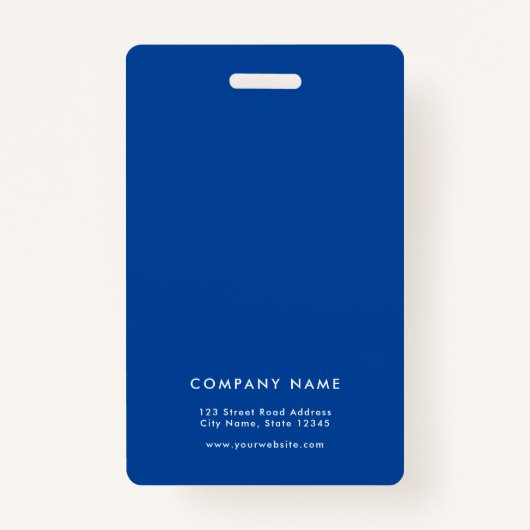 フォトフォトグラファーのプレスバッジ バッジ (裏面)