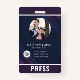 フォトフォトグラファーのプレスバッジ バッジ