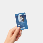 フォトフォトグラファーのプレスバッジ バッジ (手持ち)