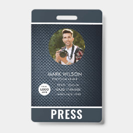 フォトフォトグラファーのプレスバッジ バッジ