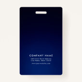 フォトフォトグラファーのプレスバッジ バッジ (裏面)