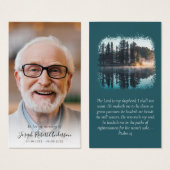 フォトフォレスト記念祈りの言葉カード (正面&裏面)