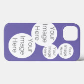 フォトフォンケースの紫色の作成 Case-Mate iPhoneケース (裏面 (横))
