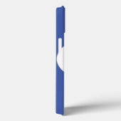 フォトフォンケースの青いフォトコラージュを作成する Case-Mate iPhoneケース (裏面 / 右)