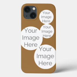 フォトフォンケースmocha brownの作成 iPhone 13ケース