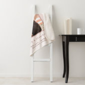 フォトフカスタムィン最高のス赤面ピンクのローズ金ゴールド シェルパブランケット (インサイチュ)