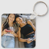 フォトフパーソナライズされた最高のィンズフォーエバーカスタム キーホルダー (裏面)