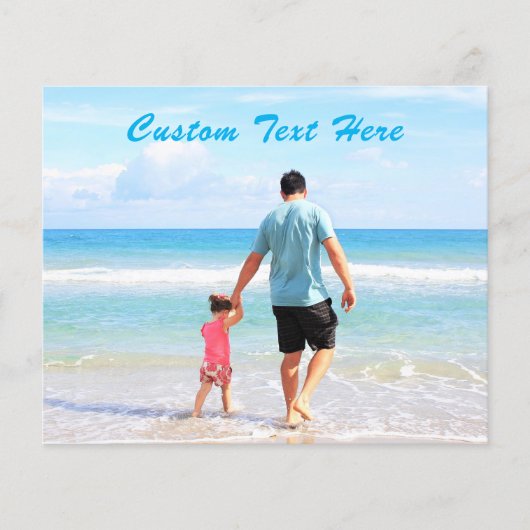 フォトフライヤーとカスタム文字 チラシ (正面)