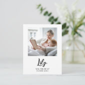 フォトフラワーモダンガール提案カード (スタンド正面)